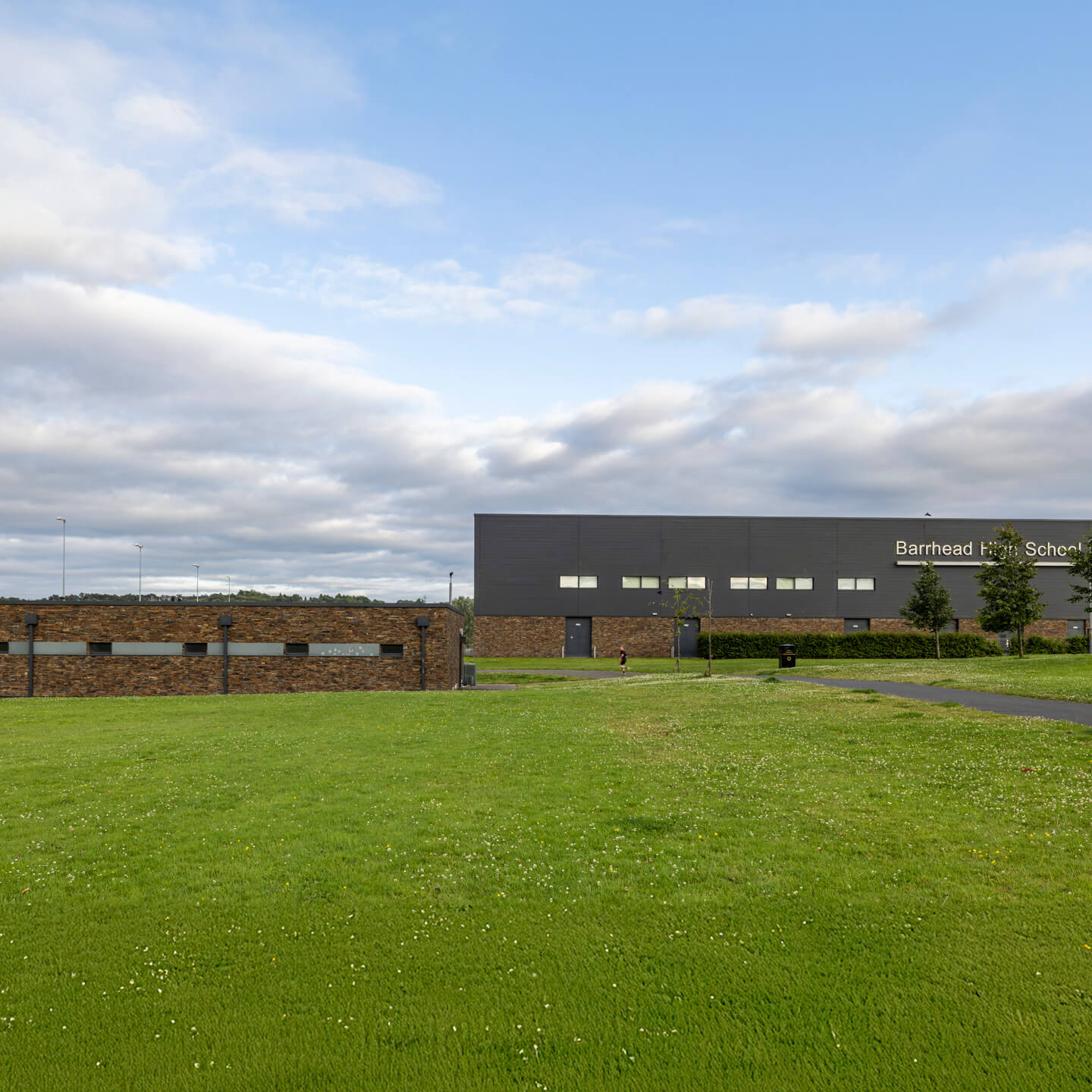 Natural Stone Elevates Barrhead High School